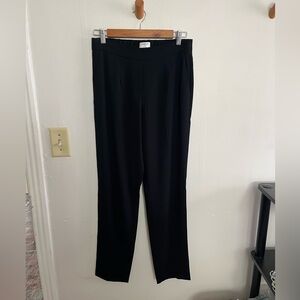 Aritzia Babaton Pants Womens 6 Pleated Trousers Relaxed Fit Career Professional